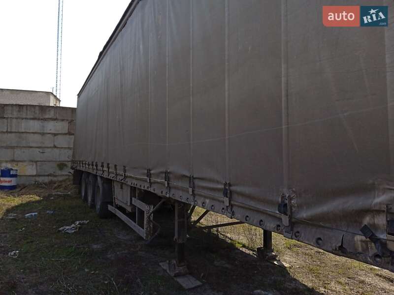 Тентованный борт (штора) - полуприцеп Fruehauf ET 1998 в Кременчуге