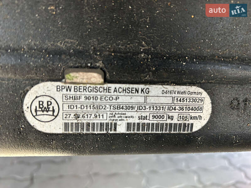 Тентованный борт (штора) - полуприцеп Fruehauf FST4FC 2015 в Львове фото 10 Тентованный борт (штора) - полуприцеп Fruehauf FST4FC 2015 в Львове