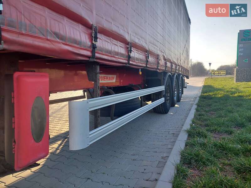 Тентованный борт (штора) - полуприцеп Fruehauf SAF 2014 в Черновцах