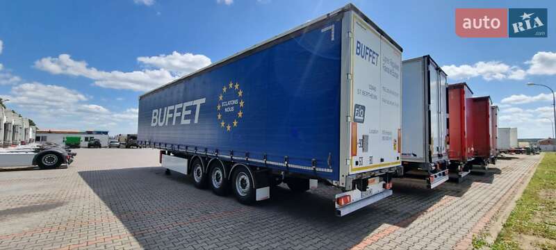 Тентований борт (штора) - напівпричіп Fruehauf SAF 2013 в Вінниці