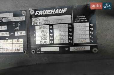 Тентованный борт (штора) - полуприцеп Fruehauf SAF 2009 в 