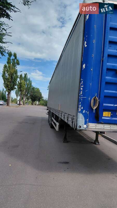 Тентованный борт (штора) - полуприцеп Fruehauf SAF 2009 в Харькове