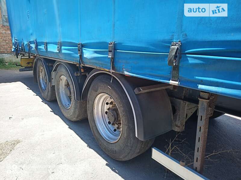 Тентованный борт (штора) - полуприцеп Fruehauf T34 2005 в Згуровке