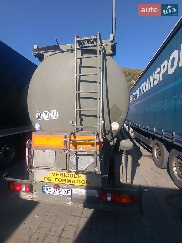 Цистерна полуприцеп Fruehauf T34 1991 в Ужгороде