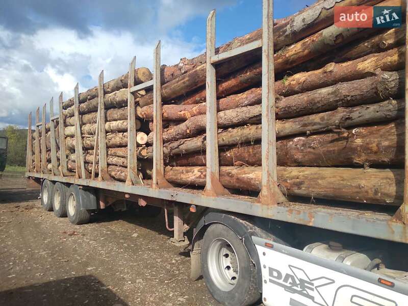 Лесовоз / Сортиментовоз - полуприцеп Fruehauf T34 1998 в Стрые