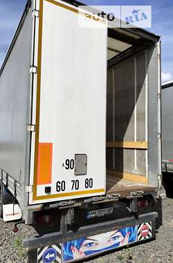 Тентованный борт (штора) - полуприцеп Fruehauf T38 2012 в 