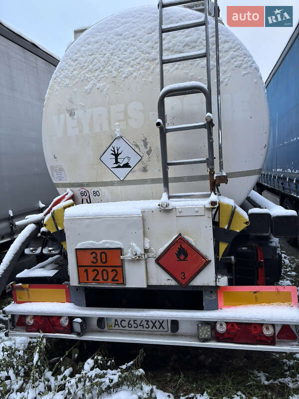Цистерна полуприцеп Fruehauf TF34 1997 в Луцке