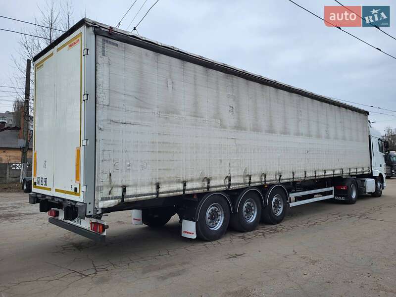 Тентований борт (штора) - напівпричіп Fruehauf TF34C1 2013 в Житомирі