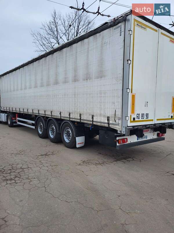 Тентований борт (штора) - напівпричіп Fruehauf TF34C1 2013 в Житомирі
