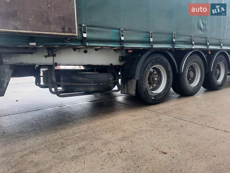 Тентованный борт (штора) - полуприцеп Fruehauf TX 34 2003 в Львове