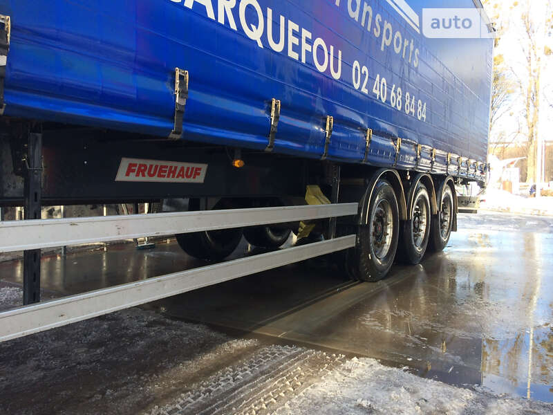 Тентованный борт (штора) - полуприцеп Fruehauf TX 34 2008 в Виннице