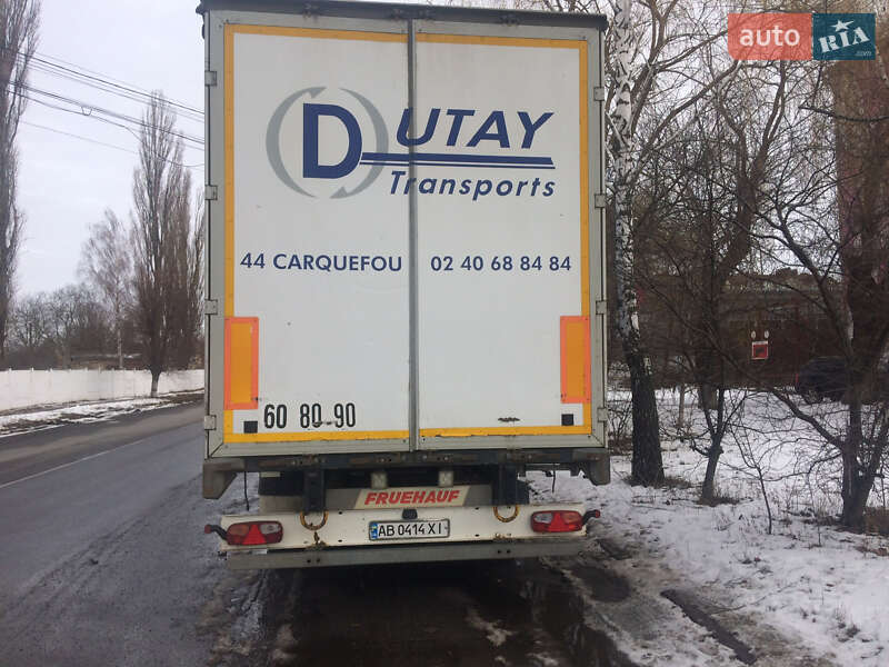 Тентованный борт (штора) - полуприцеп Fruehauf TX 34 2008 в Виннице