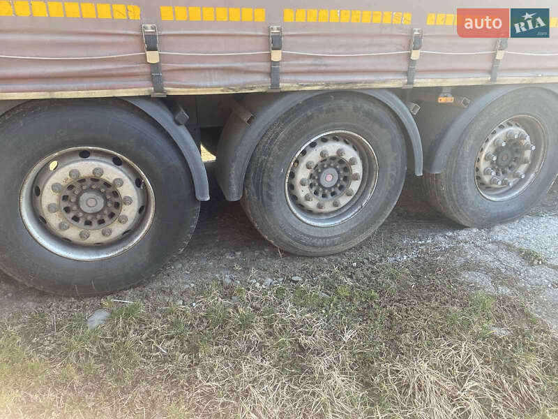 Тентованный борт (штора) - полуприцеп Fruehauf TX 34 2007 в Тячеве