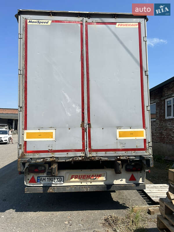 Тентований борт (штора) - напівпричіп Fruehauf TX 34 2007 в Малині