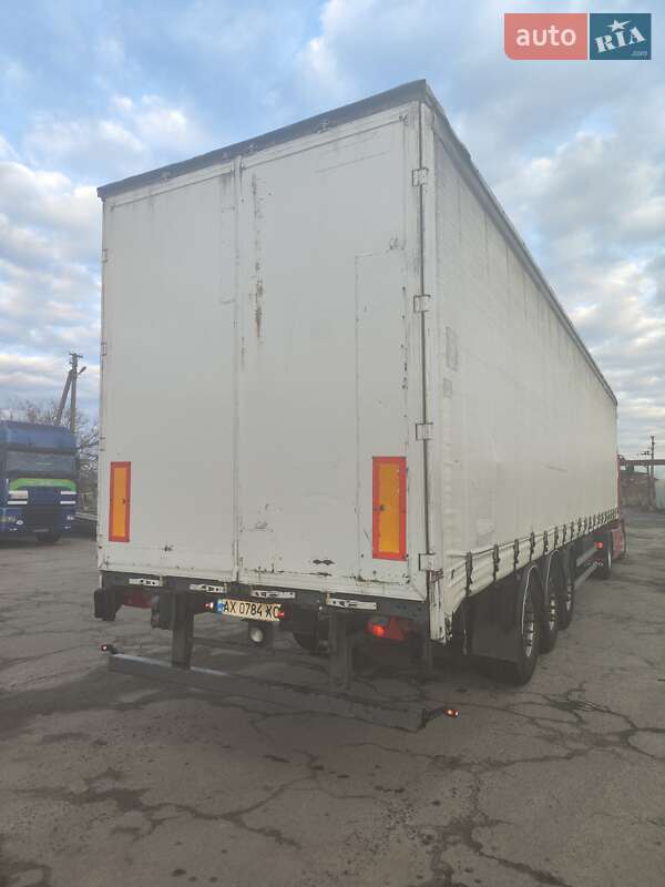 Тентований борт (штора) - напівпричіп Fruehauf TX 34C 2008 в Харкові