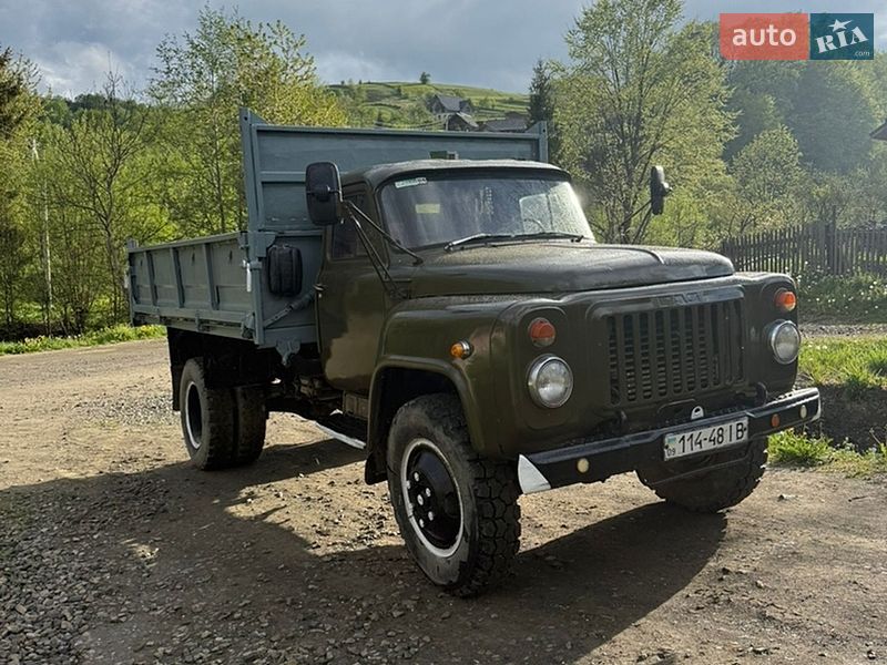 Самосвал ГАЗ 53 1987 в Делятине
