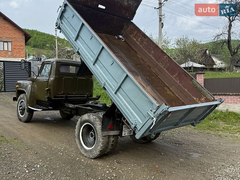 Самосвал ГАЗ 53 1987 в Делятине