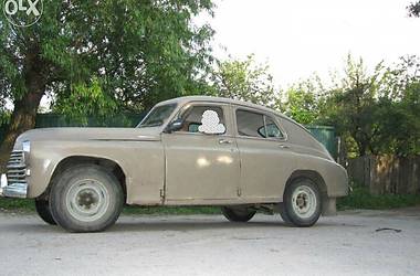Седан ГАЗ М20 «Победа» 1954 в Коропе