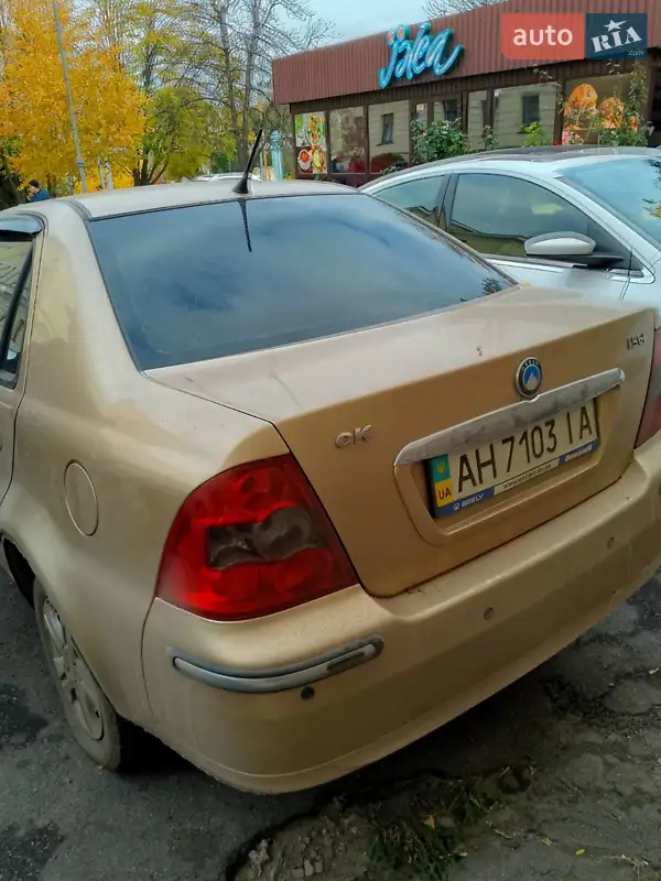 Седан Geely CK-2 2012 в 