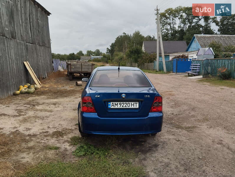 Седан Geely CK-2 2010 в Андрушевке фото 3 Седан Geely CK-2 2010 в Андрушевке