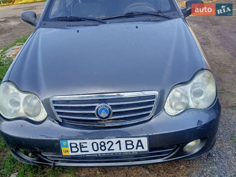 2012 Geely CK-2, VIN L6T7524S2BN002072:plate — фото 1 (autoria)