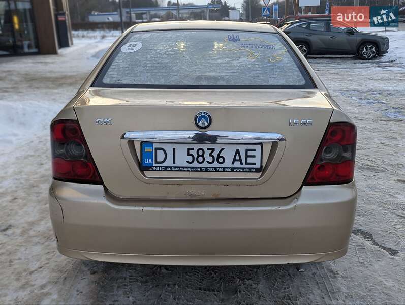 Седан Geely CK 2012 в Луцке фото 6 Седан Geely CK 2012 в Луцке