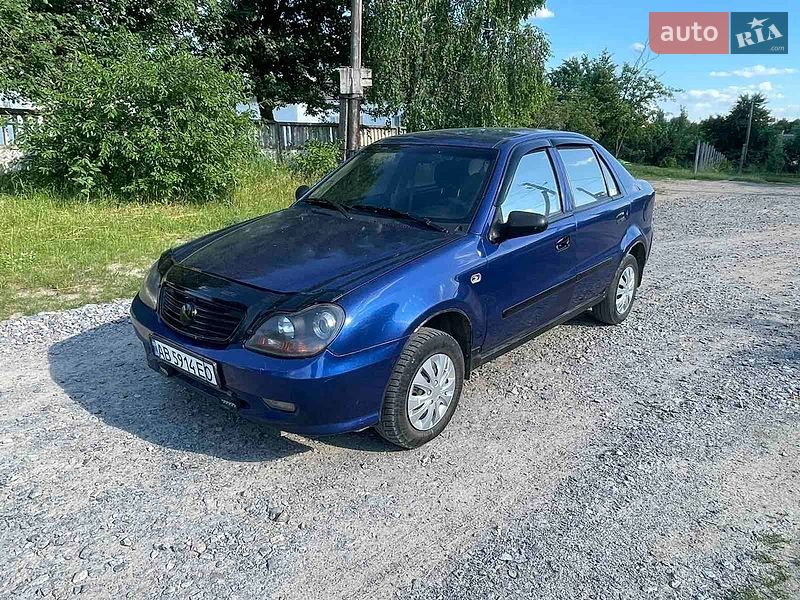 2007 Geely CK, VIN Y7CMR715170077377:plate — фото 1 (autoria)