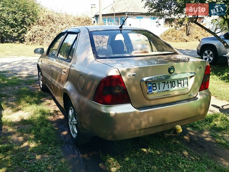 Седан Geely CK 2008 в Градизьку