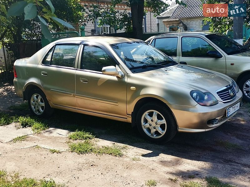 Седан Geely CK 2008 в Градизьку