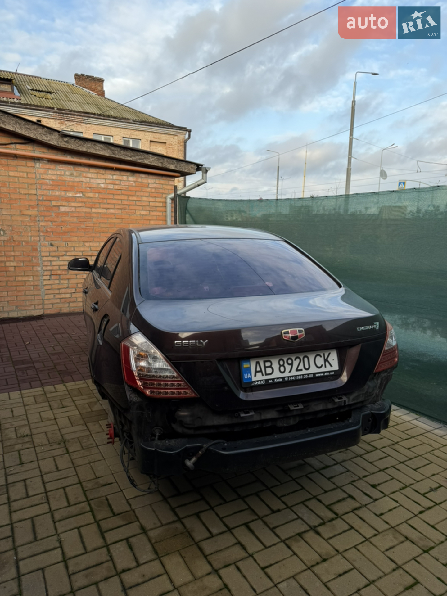 Geely Emgrand 2012 VIN L6T7844S8CN024159 фото оголошення 12 з 20