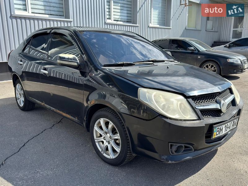 2008 Geely MK, VIN Y7CJL716280099554:plate — фото 1 (autoria)