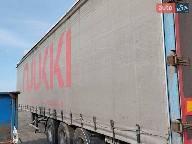 Тентованный борт (штора) - полуприцеп General Trailers Trailers 2001 в Днепре фото 4 Тентованный борт (штора) - полуприцеп General Trailers Trailers 2001 в Днепре