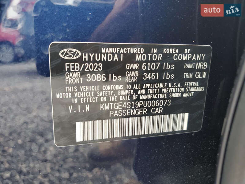Седан Genesis G80 2023 в Луцке