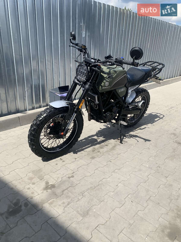 Мотоцикл Без обтікачів (Naked bike) Geon Scrambler 250 2023 в Петропавлівській Борщагівці