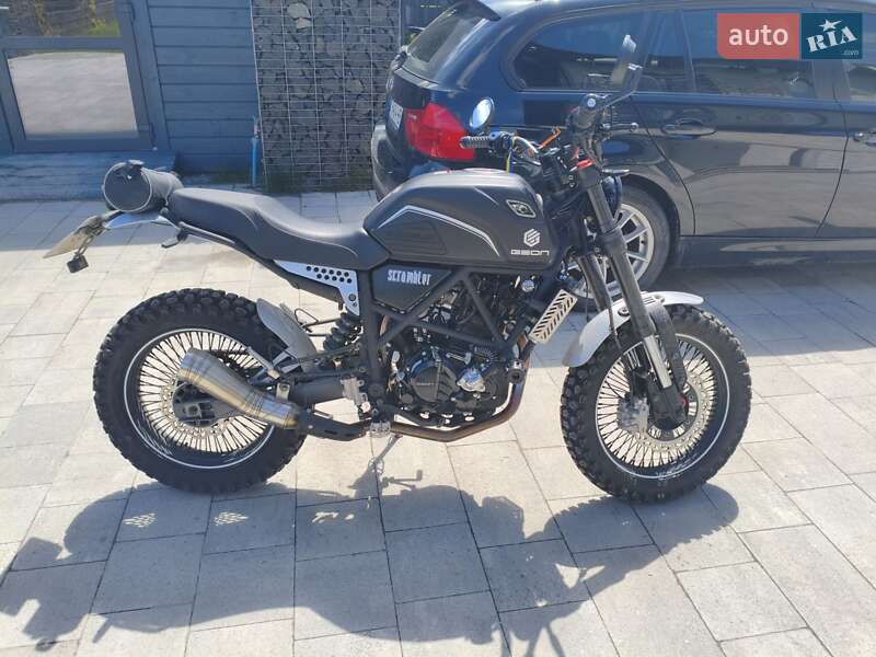 Мотоцикл Многоцелевой (All-round) Geon Scrambler 300 2024 в Брюховичах