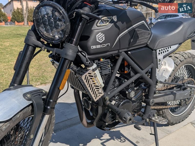 2024 Geon Scrambler, VIN LRSJDPL76R0D30735:plate — фото 1 (autoria)