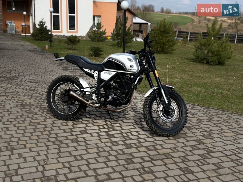 Мотоцикл Без обтекателей (Naked bike) Geon Scrambler 2021 в Ровно фото Мотоцикл Без обтекателей (Naked bike) Geon Scrambler 2021 в Ровно