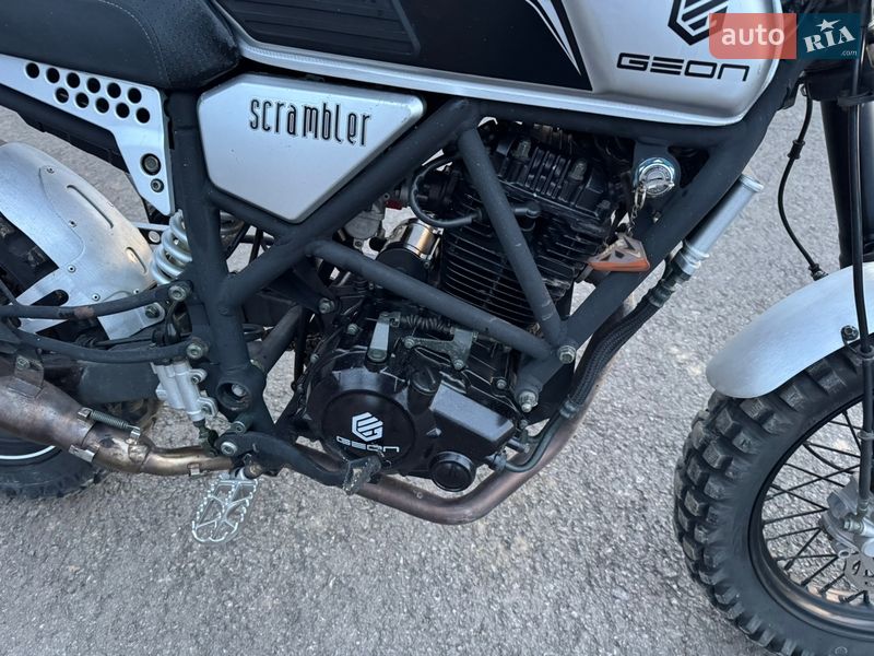 Мотоцикл Без обтекателей (Naked bike) Geon Scrambler 2021 в Ровно фото 10 Мотоцикл Без обтекателей (Naked bike) Geon Scrambler 2021 в Ровно