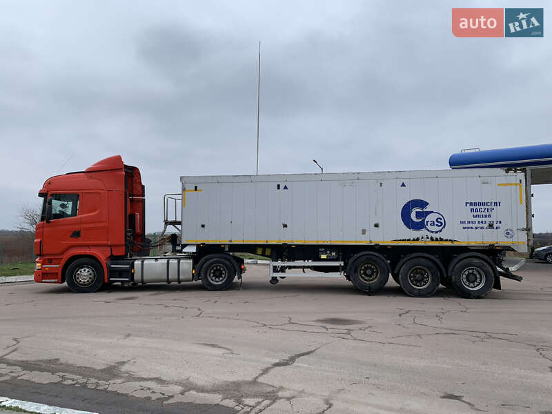 Зерновоз - полуприцеп GRAS GS 2009 в Львове