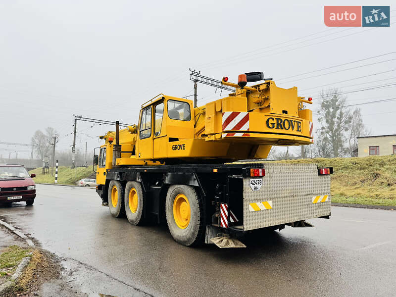 Автокран Grove GMK 1998 в Львове