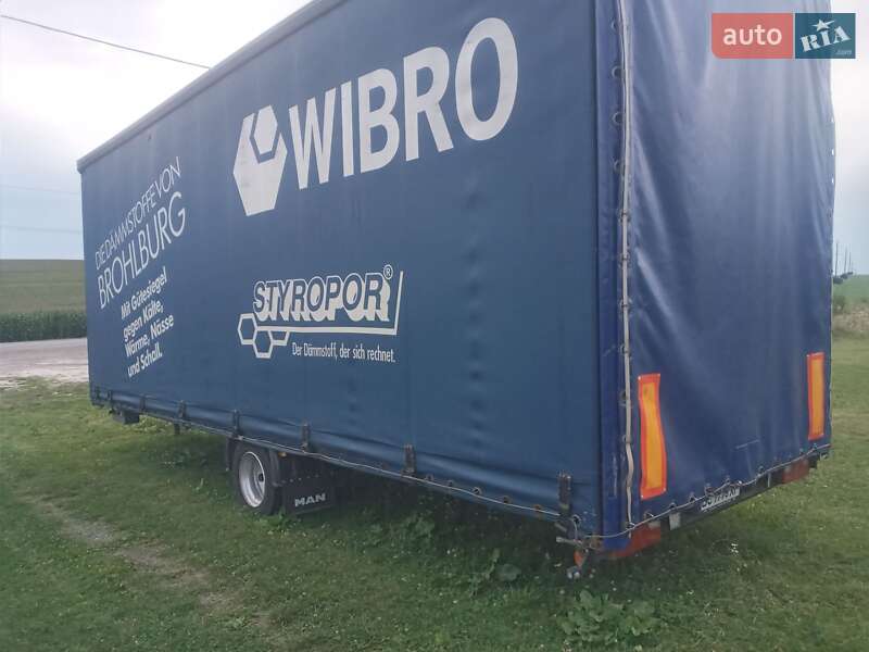 Тентованный борт (штора) - прицеп H&W HWTPAS 2006 в Бучаче фото 3 Тентованный борт (штора) - прицеп H&W HWTPAS 2006 в Бучаче