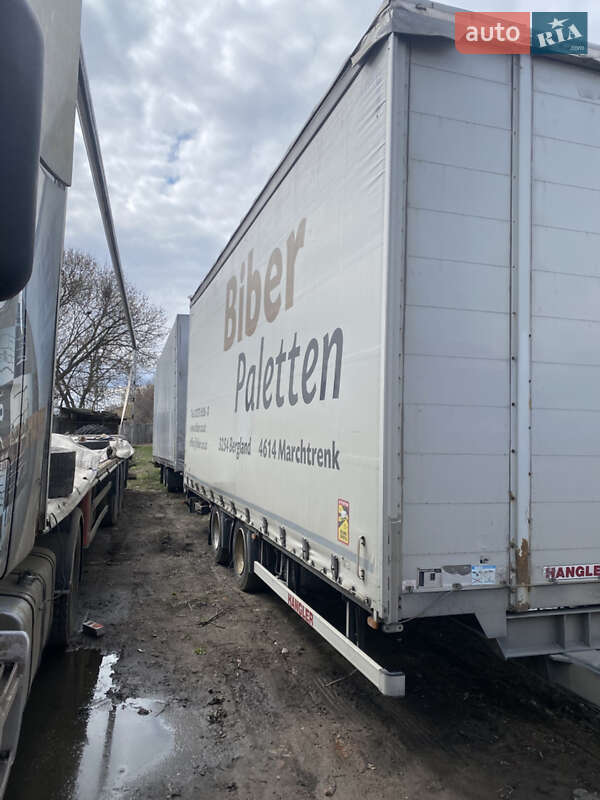 Тентованный борт (штора) - прицеп Hangler 2-AFEL-18 2012 в Сумах