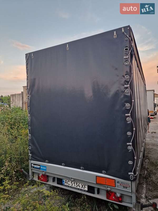 Тентованный борт (штора) - полуприцеп Hapert BV 2022 в Луцке фото Тентованный борт (штора) - полуприцеп Hapert BV 2022 в Луцке