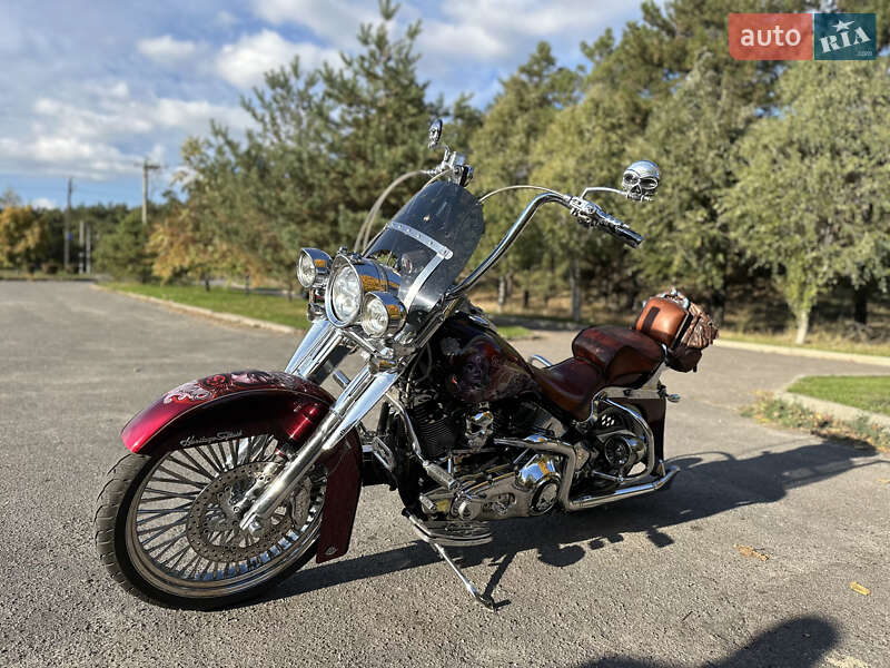 Мотоцикл Кастом Harley-Davidson FLSTC 1997 в Кременчуці фото 10 Мотоцикл Кастом Harley-Davidson FLSTC 1997 в Кременчуці