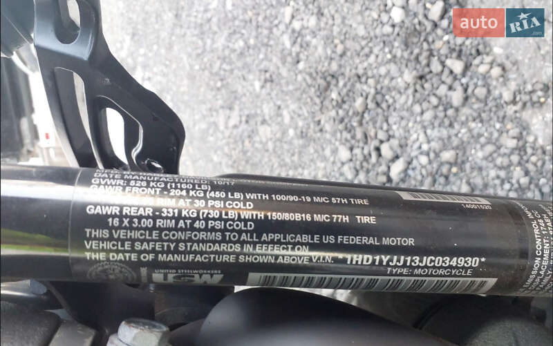 Мотоцикл Круізер Harley-Davidson FXBB 2017 в Києві