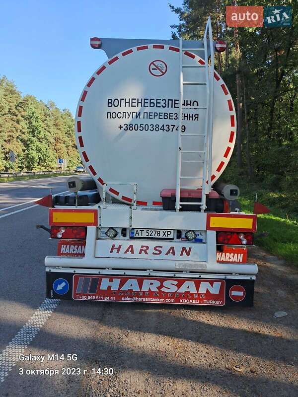 Цистерна Harsan HRSN3 2022 в Делятине