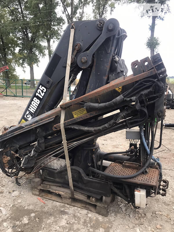 Кран-манипулятор HIAB 125 2000 в Киеве