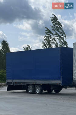 Тентований борт (штора) - прицеп Hirth ATH-20 1991 в Баранівці