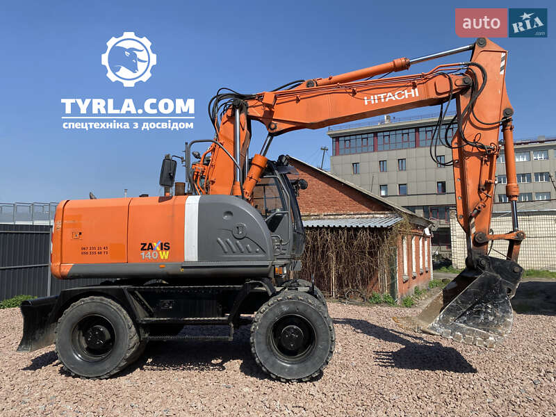 Колесный экскаватор Hitachi ZX 140 2013 в Киеве