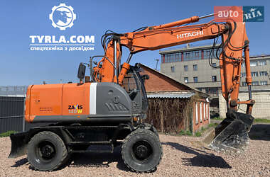 Колесный экскаватор Hitachi ZX 140 2013 в 